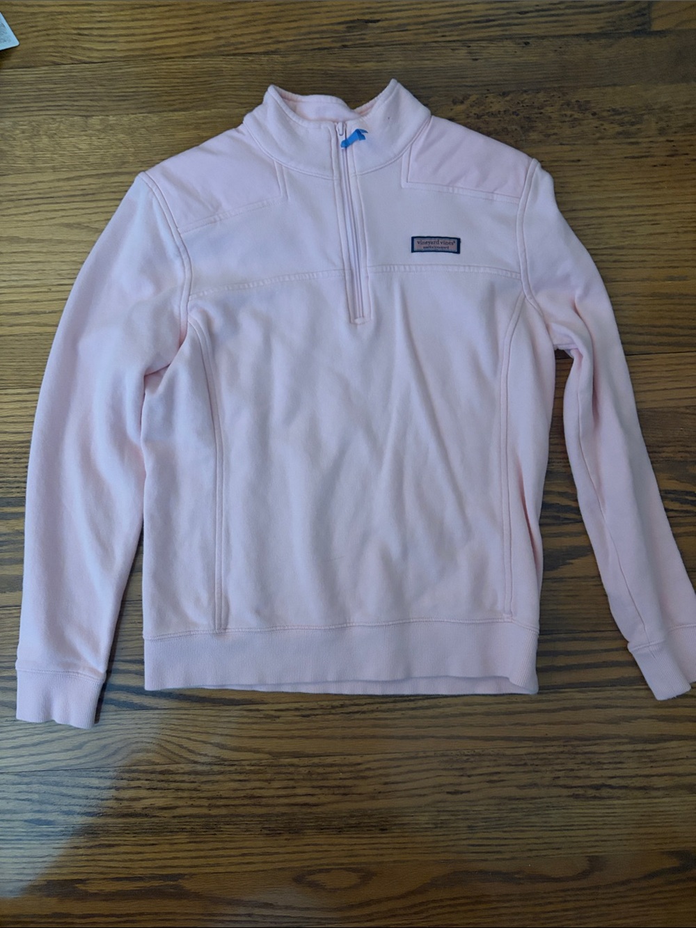 Vineyard Vines Light Pink Half-Zip Pullover